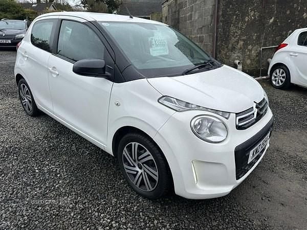 Used Citroën C1 Feel 68 HP (50 kW) 2015 White Hatchback