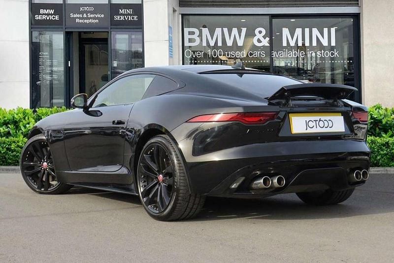 Used Jaguar F-Type R-Dynamic 444 HP (326 kW) 2022 Black Coupe