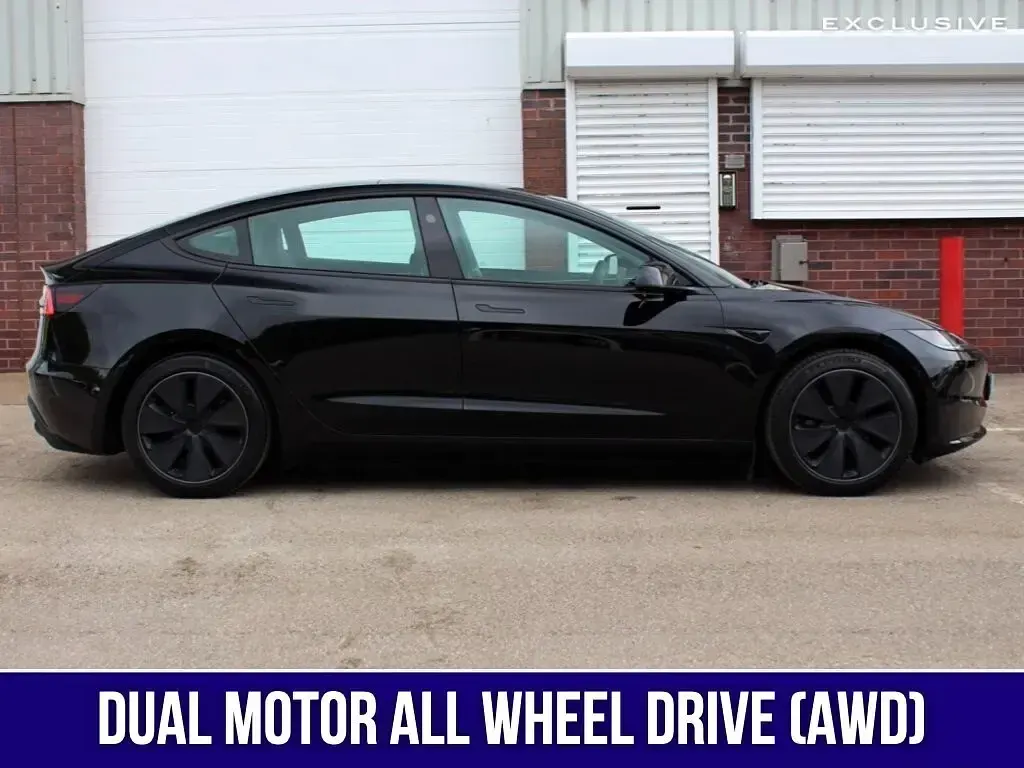 Used Tesla Model 3 Long Range AWD 366 kW (498 HP) 2024 Black Sedan