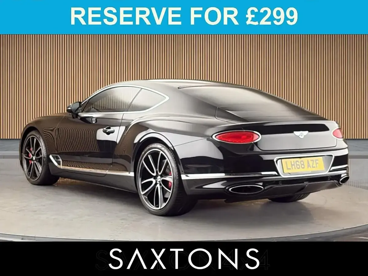 Used Bentley Continental 635 HP (467 kW) 2019 Black Coupe