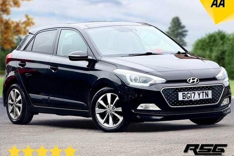 Black Used 2017 Hyundai i20 Premium SE Hatchback | £9,750 (Fair price) - Image 1/1