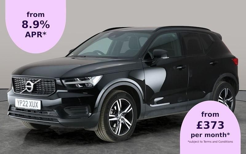Black Used 2021 Volvo XC40 R-Design SUV | £24,432 (Fair price) - Image 1/2