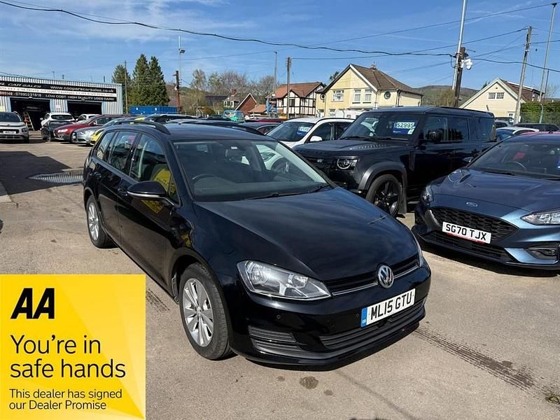 Used VW Golf VII SE 2015 Black Estate