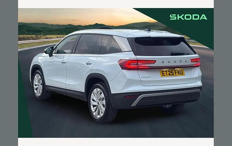 Used Skoda Kodiaq SE L 150 HP (110 kW) 2025 Moon white metallic SUV