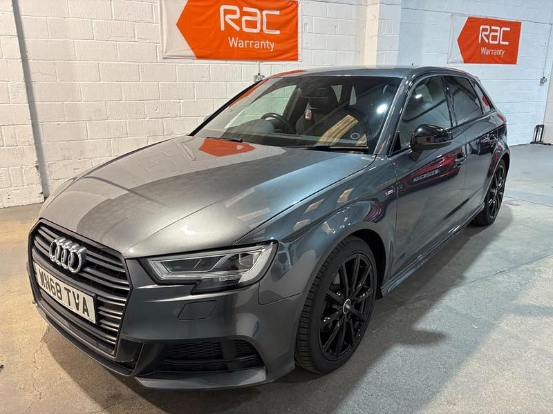 Grey Used 2018 Audi A3 Black Edition Hatchback | £13,694 (Fair price) - Image 1/4
