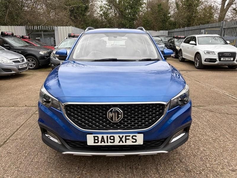 Used MG ZS Exclusive 106 HP (77 kW) 2019 Blue SUV