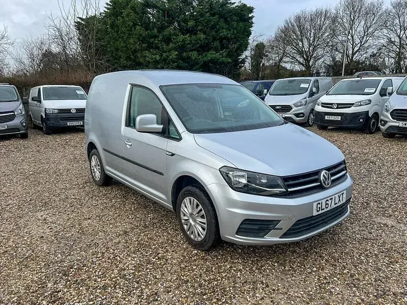 Begagnad VW Caddy Trendline 2017 Silver Minibuss
