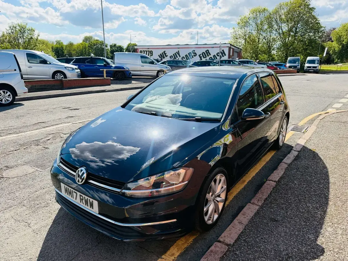 Used VW Golf VII GT 2017 Black Hatchback