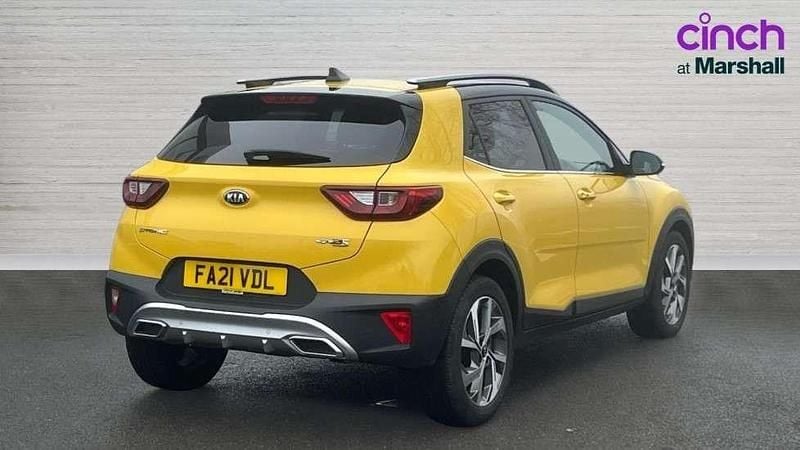 Used Kia Stonic GT-Line S 118 HP (86 kW) 2021 Yellow SUV