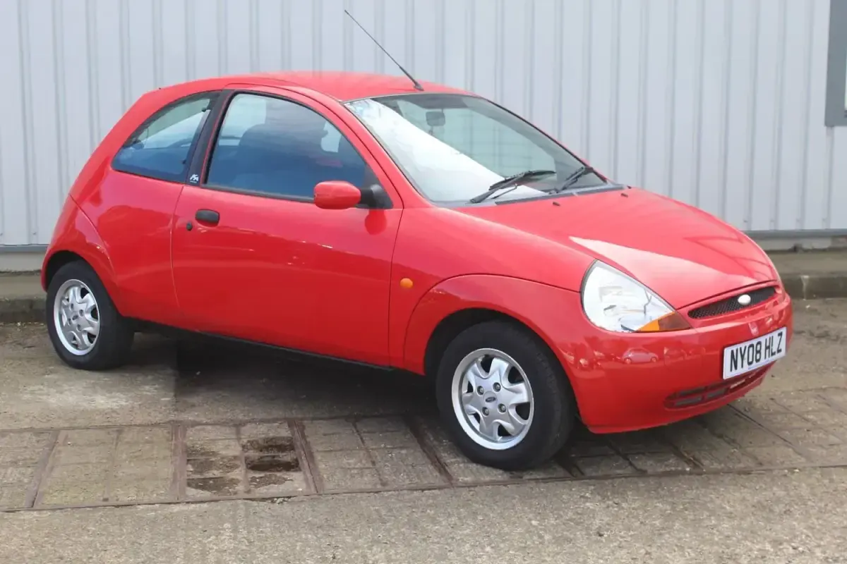 Begagnad Ford Ka Style 2008 Röd Halvkombi