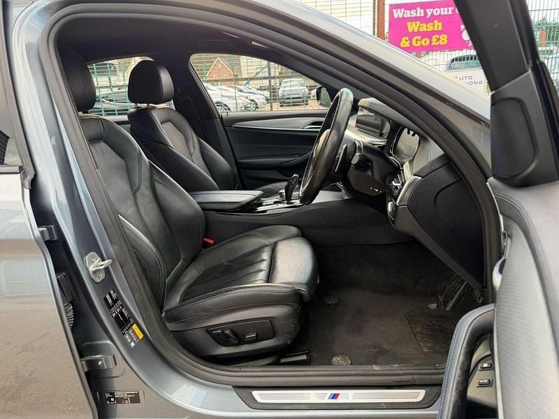 Used BMW 530e M Sport 2017 Blue Sedan