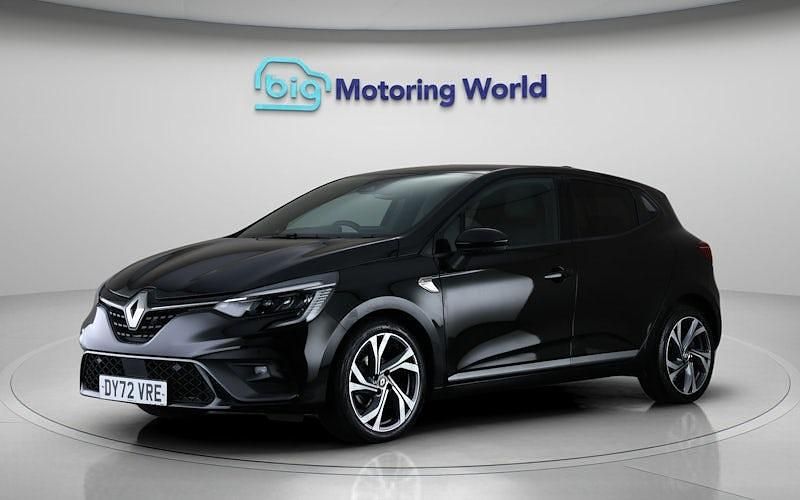 Used Renault Clio V RS Line 90 HP (66 kW) 2023 Black Hatchback