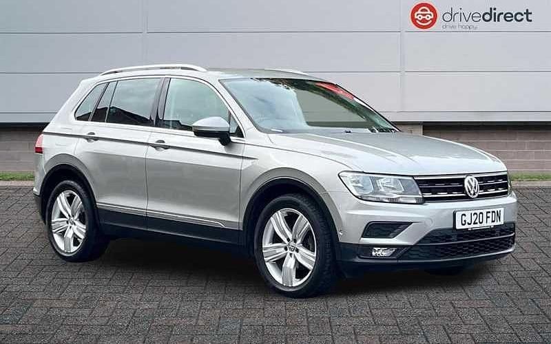 Silver Used 2020 VW Tiguan Match SUV | £16,601 (Fair price) - Image 1/4