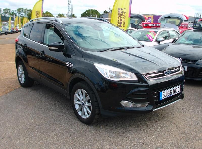 Black Used 2016 Ford Kuga Titanium SUV | £7,995 (Fair price) - Image 1/4