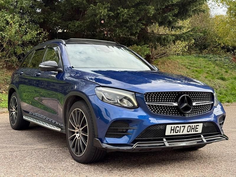 Blue Used 2017 Mercedes GLC350 AMG line Estate | £19,999 (Good price) - Image 1/4