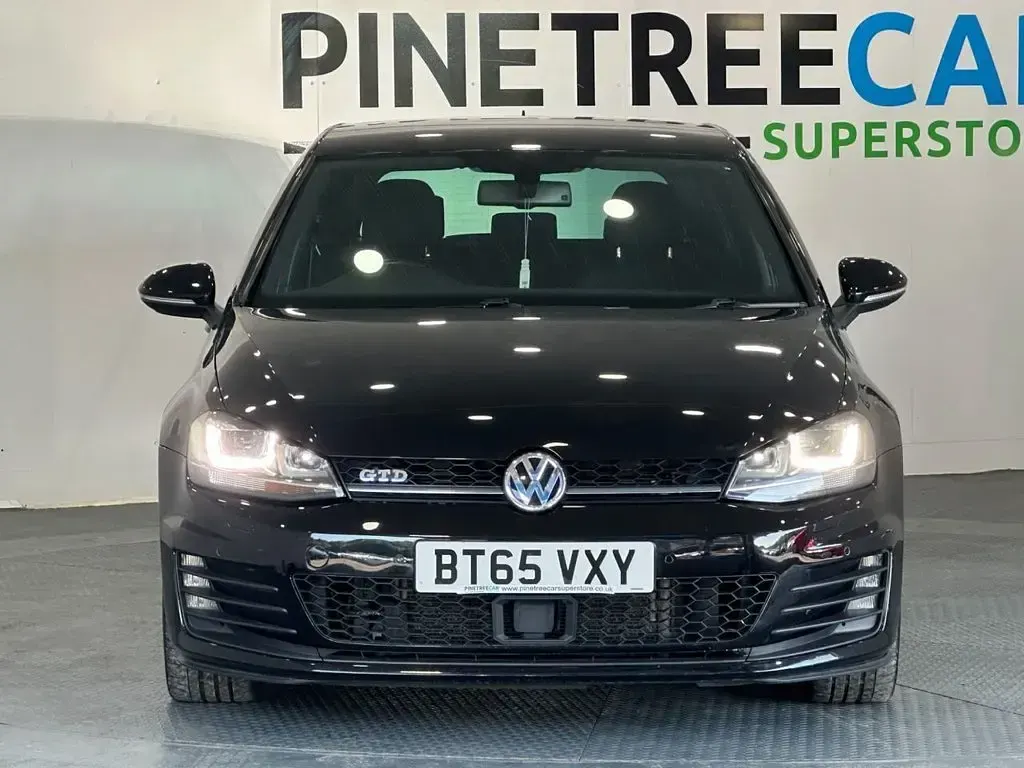 Used VW Golf VII GTD 184 HP (135 kW) 2016 Black Hatchback