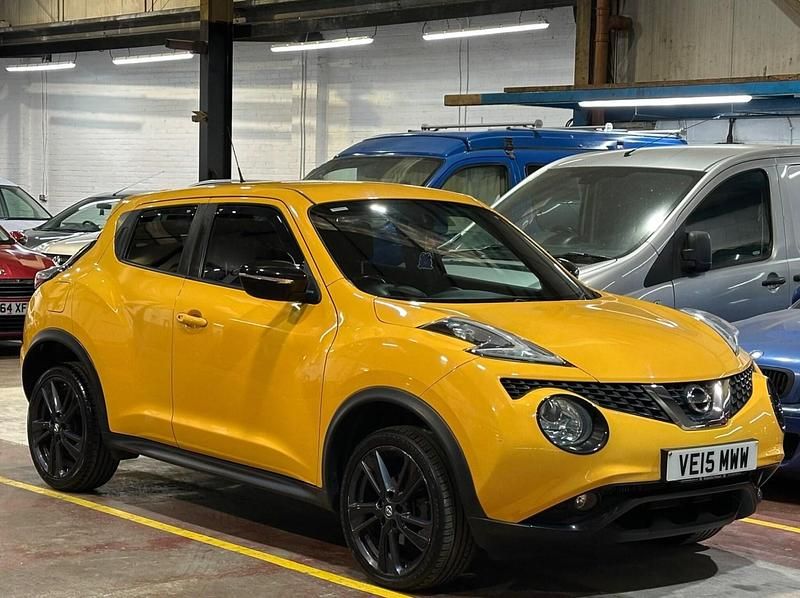 Yellow Used 2015 Nissan Juke Acenta Premium SUV | £5,495 (Fair price) - Image 1/4