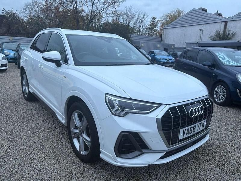 Used Audi Q3 S-Line 150 HP (110 kW) 2019 White SUV