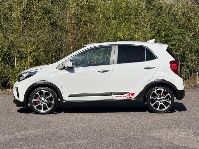 Used Kia Picanto X-Line 83 HP (61 kW) 2018 White Hatchback