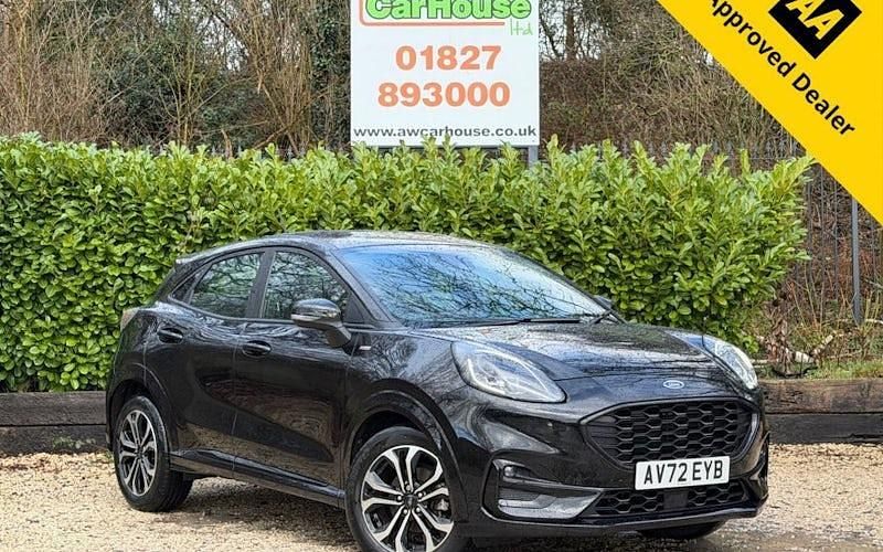 Used Ford Puma ST-Line 125 HP (91 kW) 2022 Black SUV