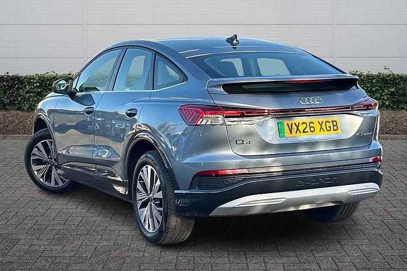 Used Audi Q4 e-tron Sport 210 kW (286 HP) 2026 Geyser blue, metallic SUV