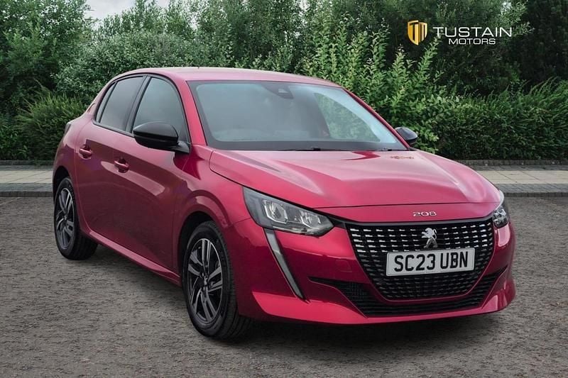 Red Used 2023 Peugeot 208 Allure+ Hatchback | £15,799 (Fair price) - Image 1/4