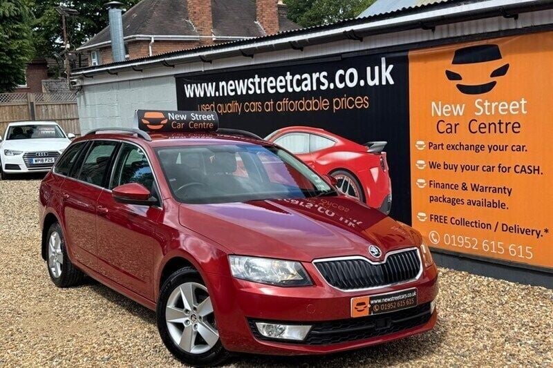 Red Used 2016 Skoda Octavia SE Technology Estate | £6,495 (Fair price) - Image 1/1