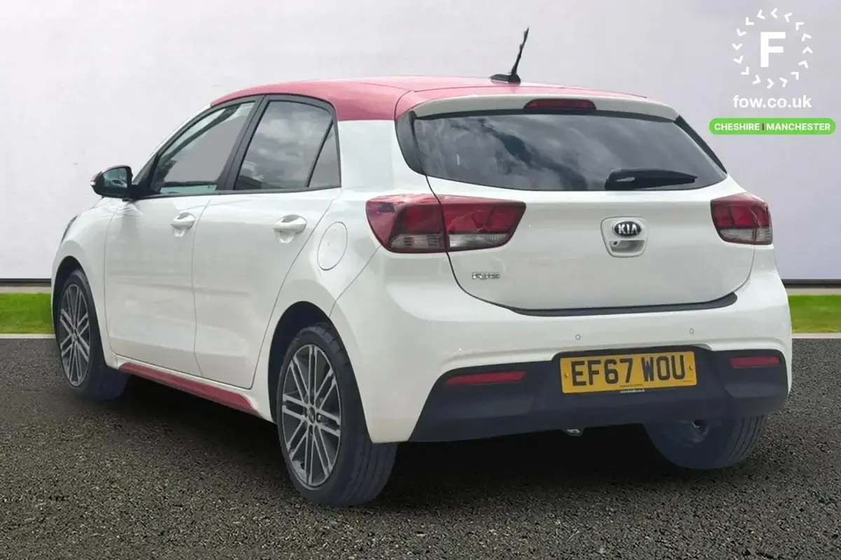 Used Kia Rio 84 HP (61 kW) 2017 White Hatchback