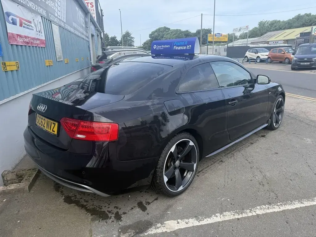 Used Audi A5 Black Edition 177 HP (130 kW) 2013 Black Coupe
