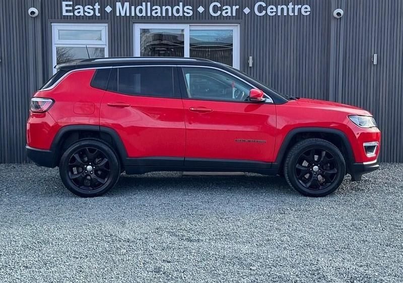Used Jeep Compass Limited 140 HP (102 kW) 2018 Red SUV