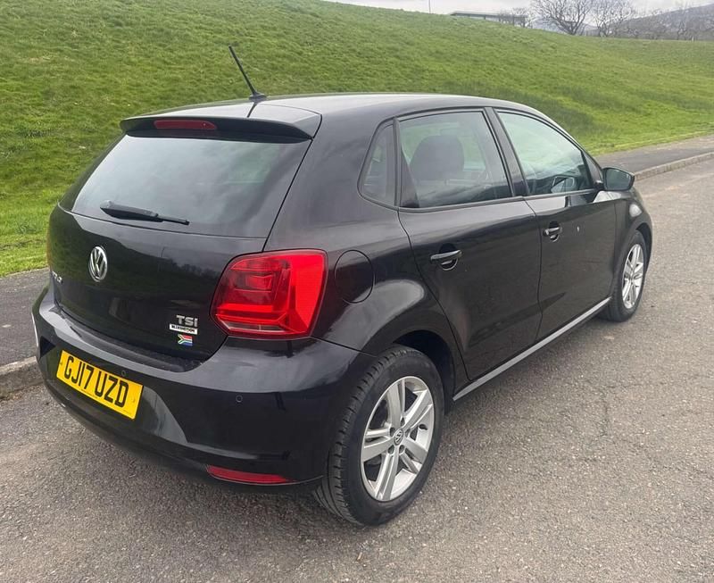 Used VW Polo Edition 90 HP (66 kW) 2017 Black Hatchback