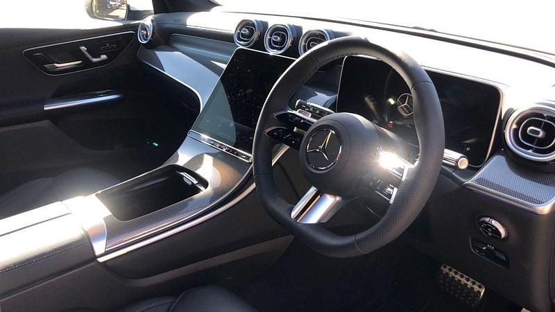 Used Mercedes GLC300e AMG line 2025 White Estate