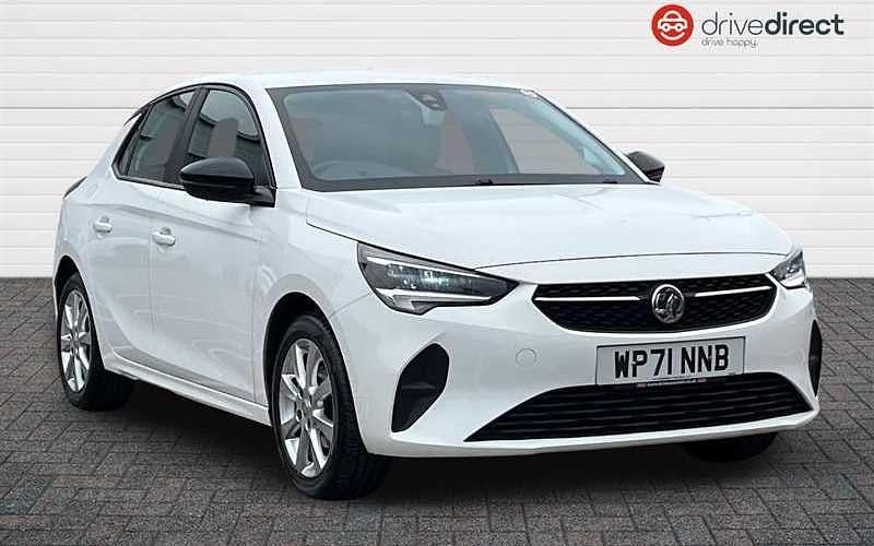 Used Vauxhall Corsa 75 HP (55 kW) 2021 White Hatchback
