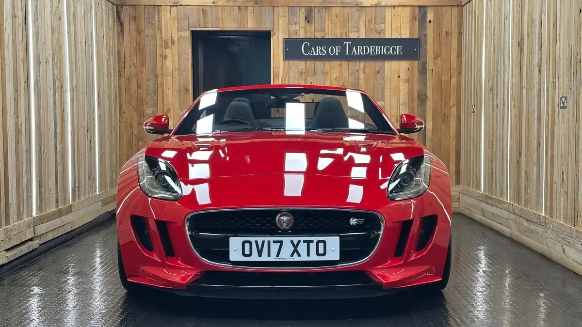 Used Jaguar F-Type S 2017 Red Cabriolet