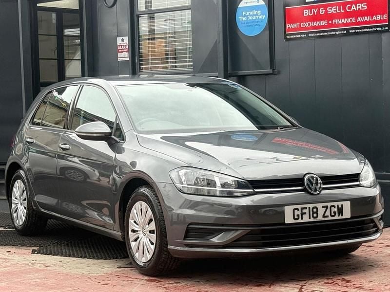 Grey Used 2018 VW Golf VII S Hatchback | £12,240 (Good price) - Image 1/4