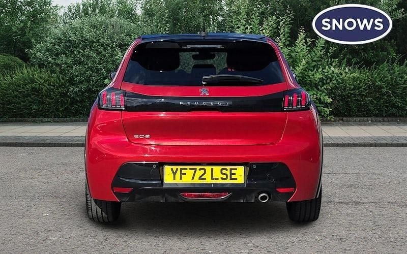 Used Peugeot 208 GTi 102 HP (75 kW) 2023 Red Hatchback