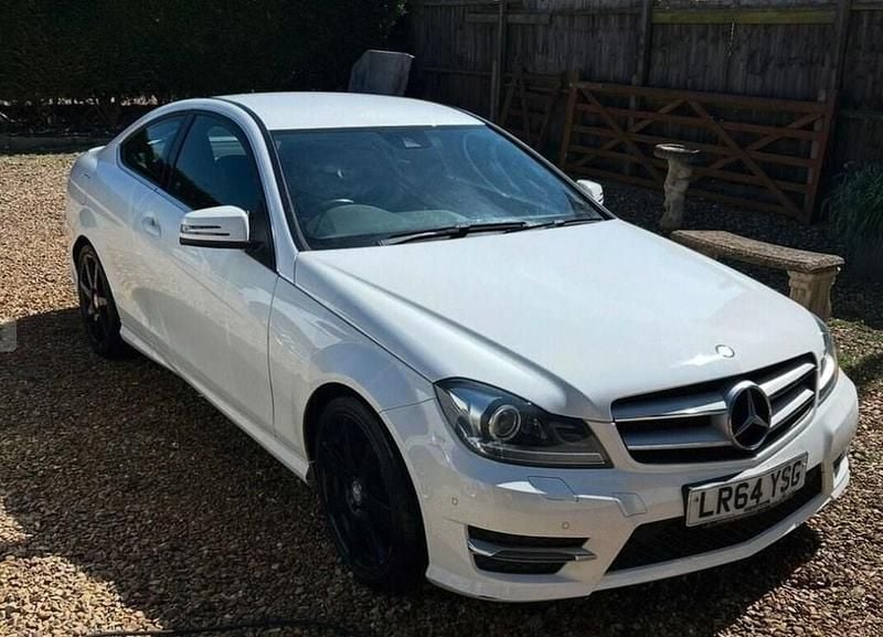 Used Mercedes C250 Sport Edition 2014 White Coupe