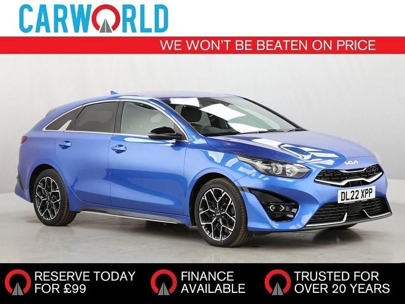 Blue Used 2022 Kia ProCeed GT-Line Hatchback | £16,972 (Fair price) - Image 1/3