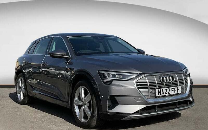 Grey Used 2022 Audi e-tron SUV | £20,790 (Good price) - Image 1/4