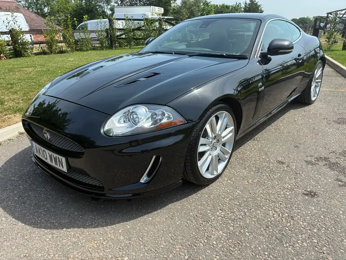 Used Jaguar XK Supercharged 385 HP (283 kW) 2010 Black Coupe