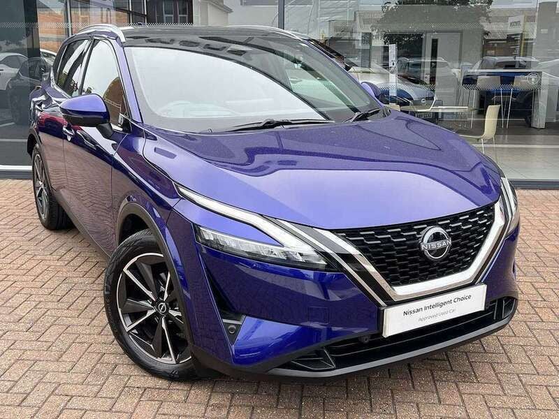 Blue Used 2022 Nissan Qashqai Tekna SUV | £23,849 (Expensive) - Image 1/3