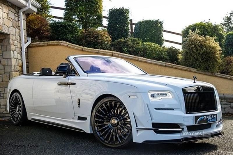Used Rolls Royce Dawn 593 HP (436 kW) 2018 White/black Cabriolet