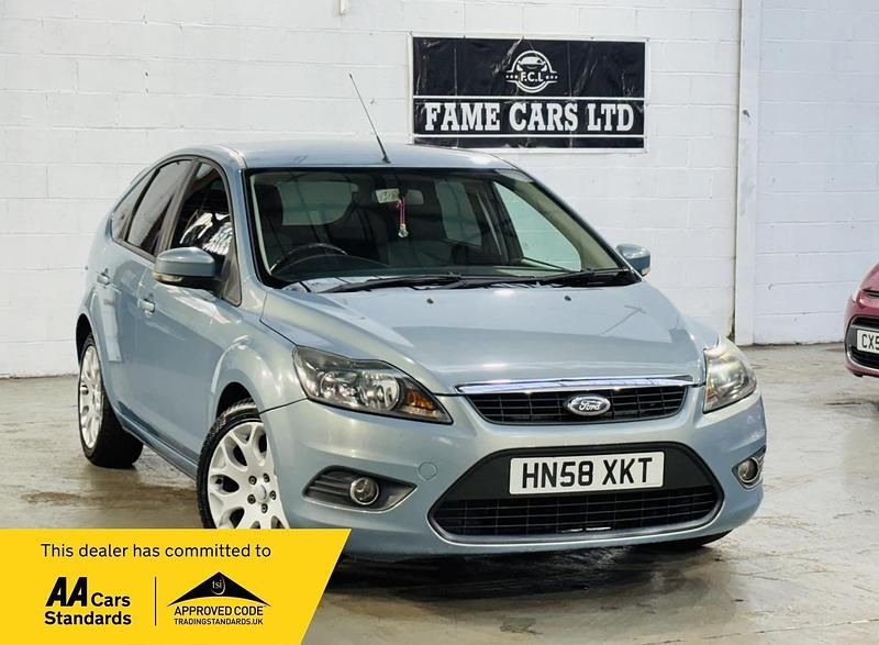 Blue Used 2008 Ford Focus Zetec Hatchback | £2,500 (Fair price) - Image 1/3