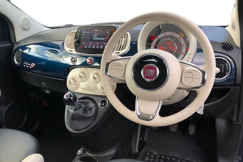 Used Fiat 500 Dolcevita 2021 Blue Cabriolet