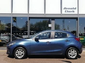 Second-hand Mazda 2 90 CP (66 kW) 2019 Albastru Hatchback