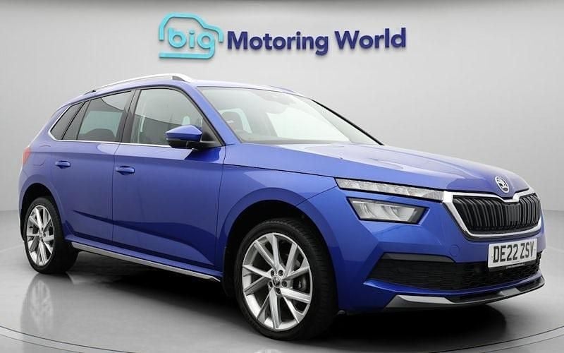 Used Skoda 110 R SE L Executive 110 HP (80 kW) 2022 Blue Hatchback
