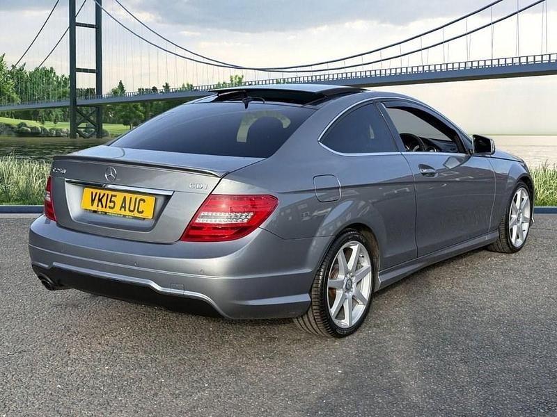 Used Mercedes C250 Sport Edition 2015 Silver Coupe