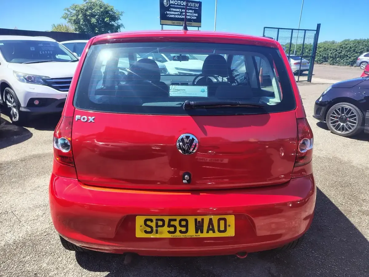 Used VW Fox 2009 Red Hatchback