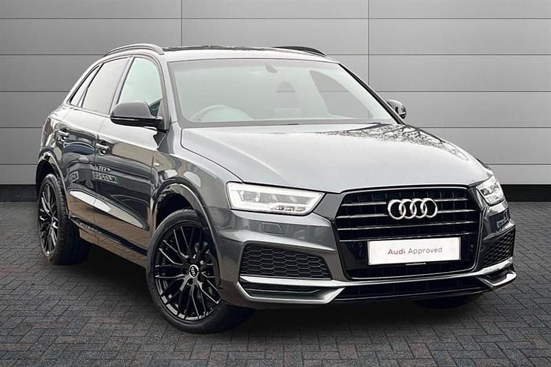 Grey Used 2018 Audi Q3 Black Edition SUV | £18,350 (Fair price) - Image 1/4