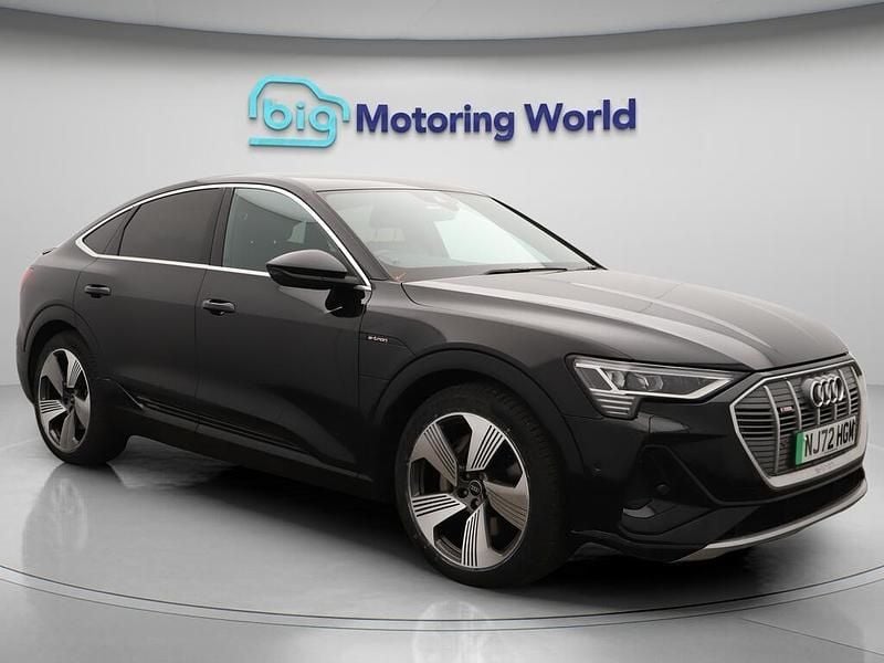 Black Used 2022 Audi e-tron S-Line SUV | £24,700 (Fair price) - Image 1/4